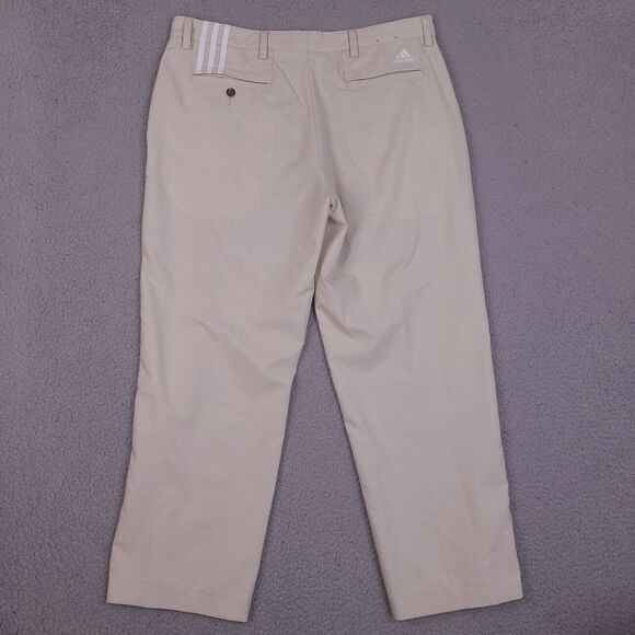 adidas Other - Adidas Clima Cool Golf‎ Pants Khakis 36x27.5 Beige Performance 3 Stripes